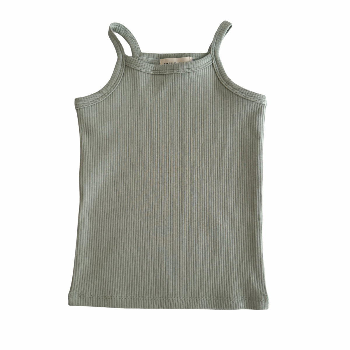 SAGE RIBBED VEST