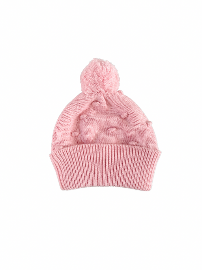 BUBBLEGUM POPCORN POM HAT