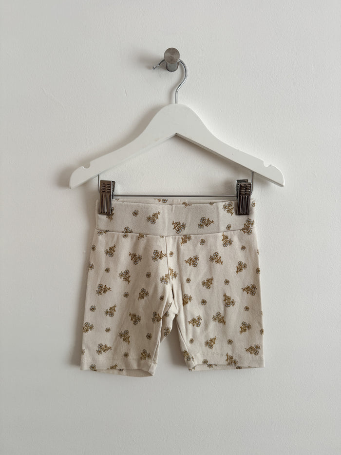 PRELOVED FORGET ME NOT CYCLING SHORTS 2-3 YEARS