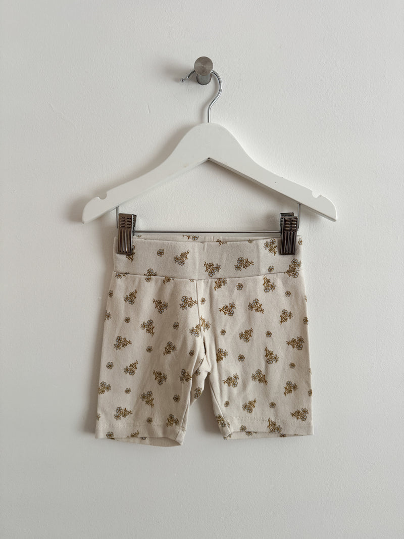 PRELOVED FORGET ME NOT CYCLING SHORTS 2-3 YEARS