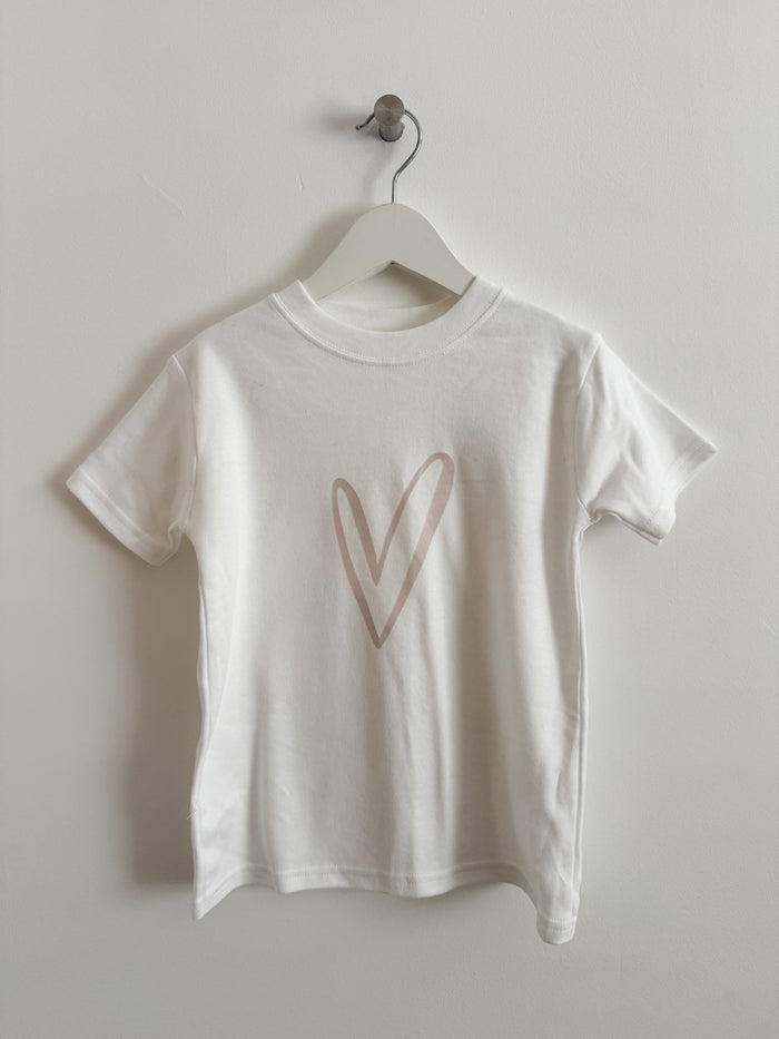 PRELOVED R&G HEART TSHIRT 3-4 YEARS