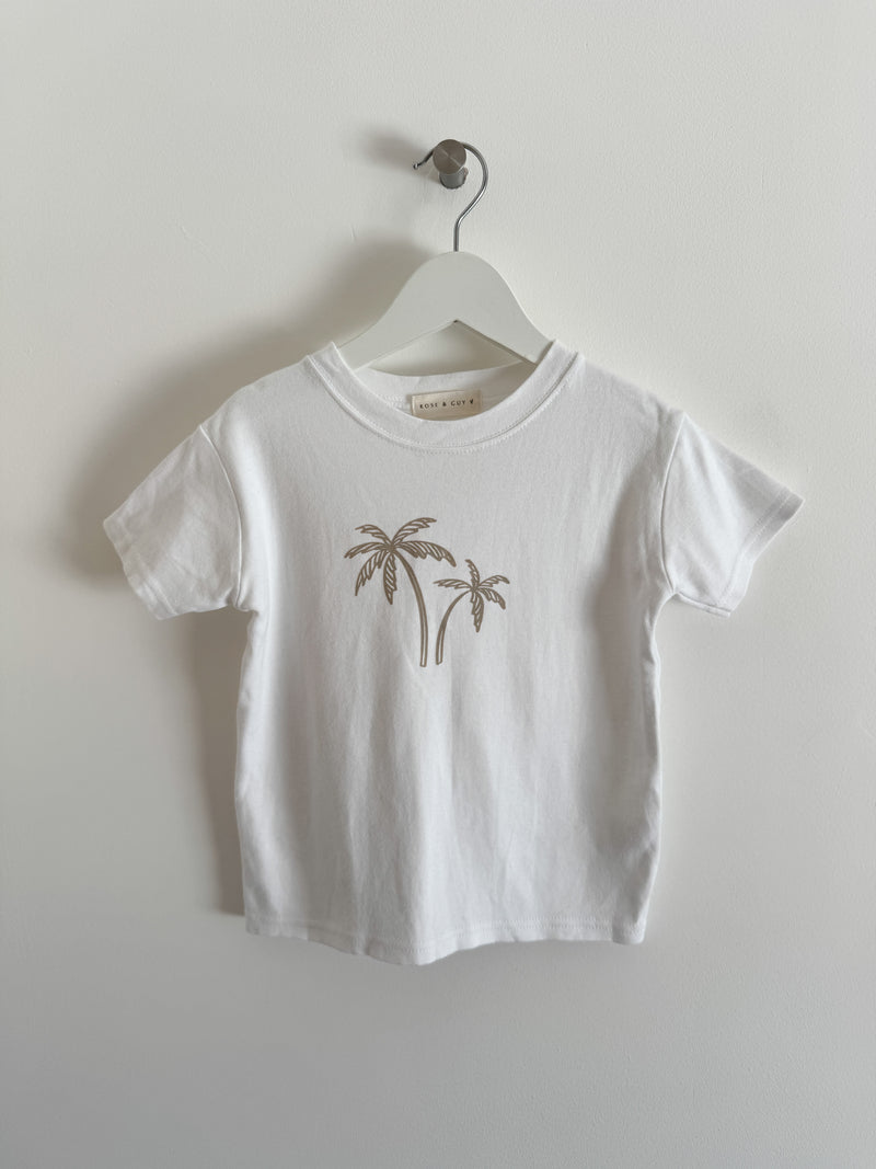 PRELOVED PALM TREE TSHIRT 2-3 YEARS