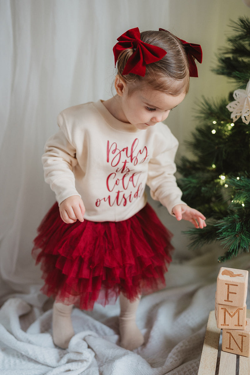 BABY ITS COLD OUTSIDE SWEATSHIRT