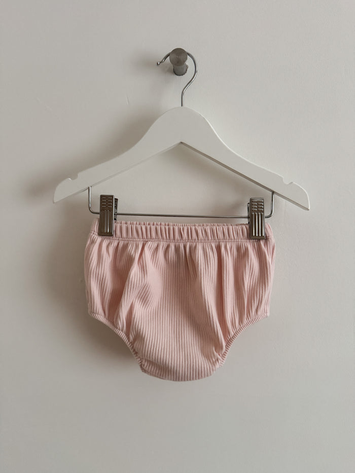 PRELOVED PINK BLOOMERS 0-6 MONTHS