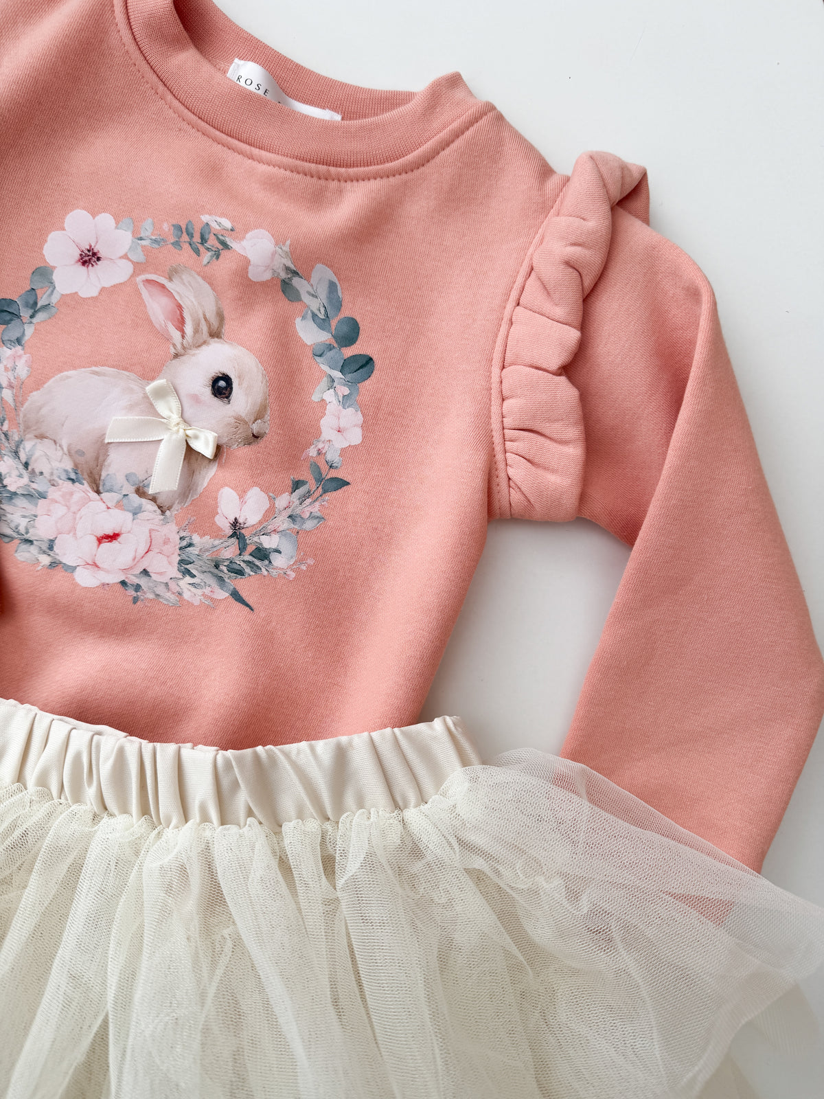 FLORAL BUNNY SWEATSHIRT