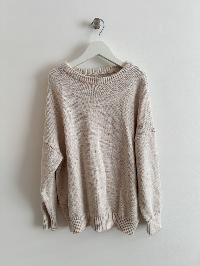 PRELOVED FLECKED JUMPER 5-6 YEARS