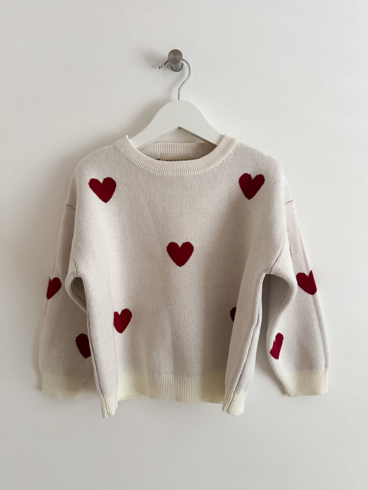 SECONDS HEART JUMPER  5-6 YRS