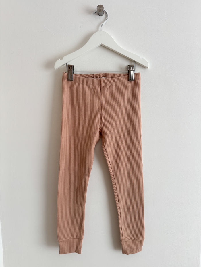 PRELOVED CLAY LEGGINGS 5-6 YEARS