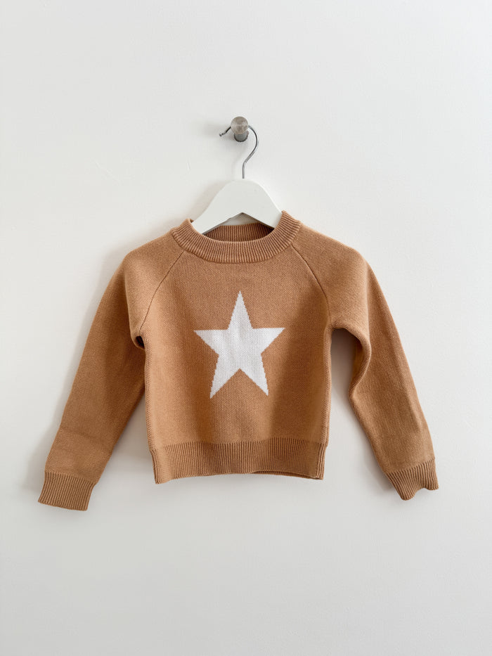 PRELOVED STAR JUMPER  6-12 MONTHS