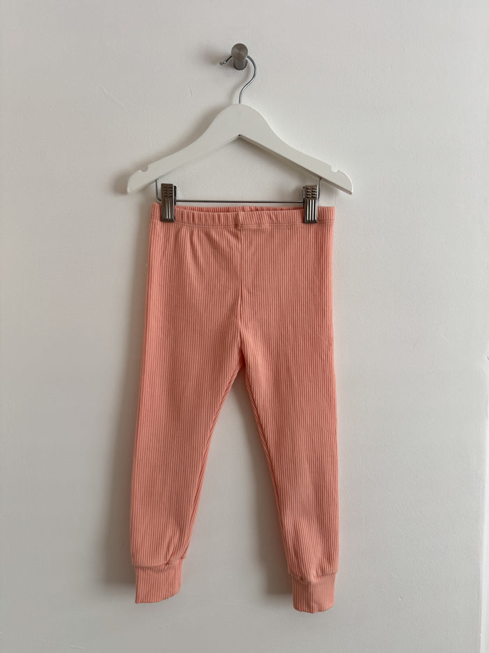 PRELOVED PEACH LEGGINGS 3-4 YEARS