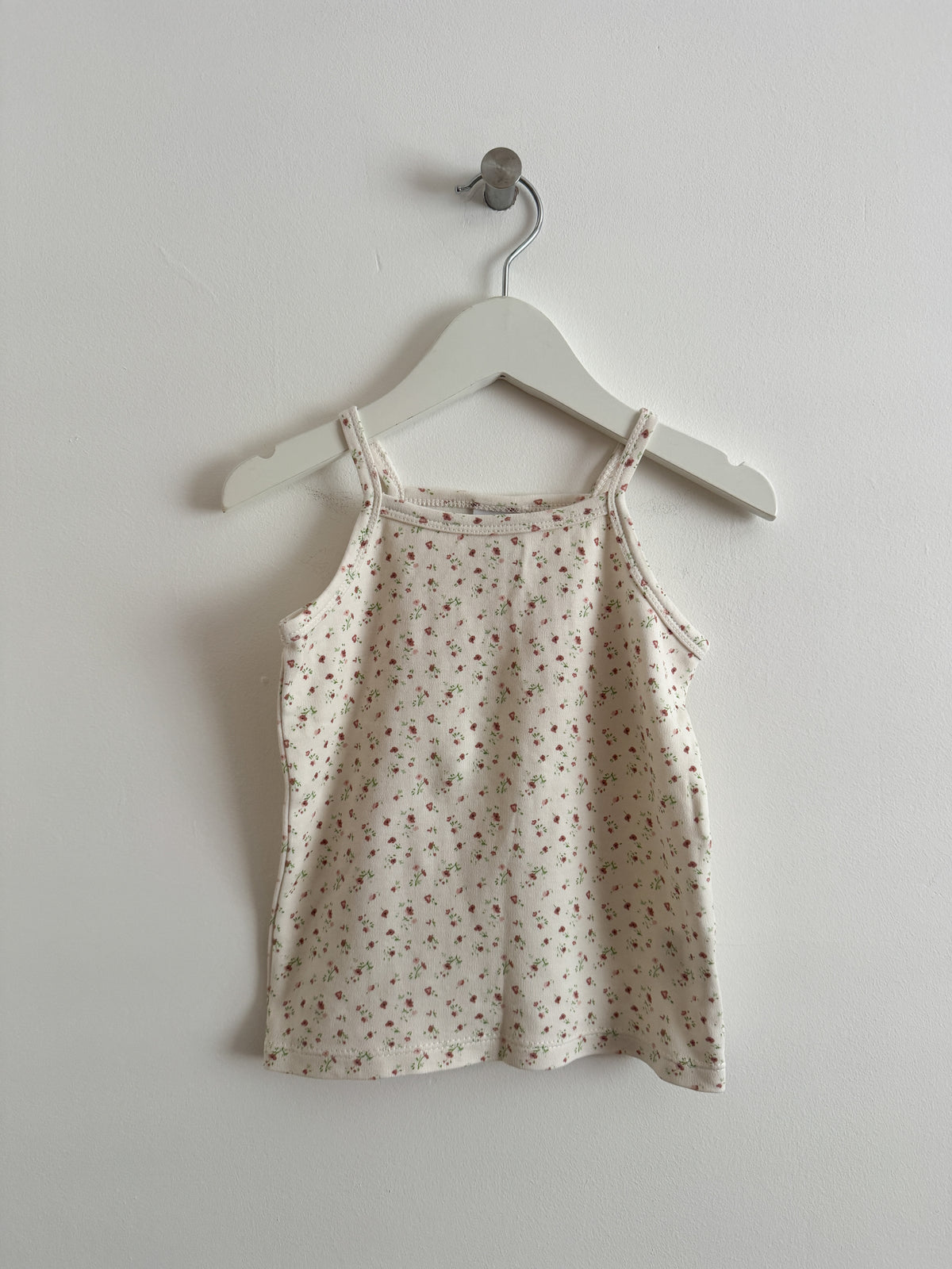 PRELOVED VINTAGE FLORAL VEST 3-4 YEARS