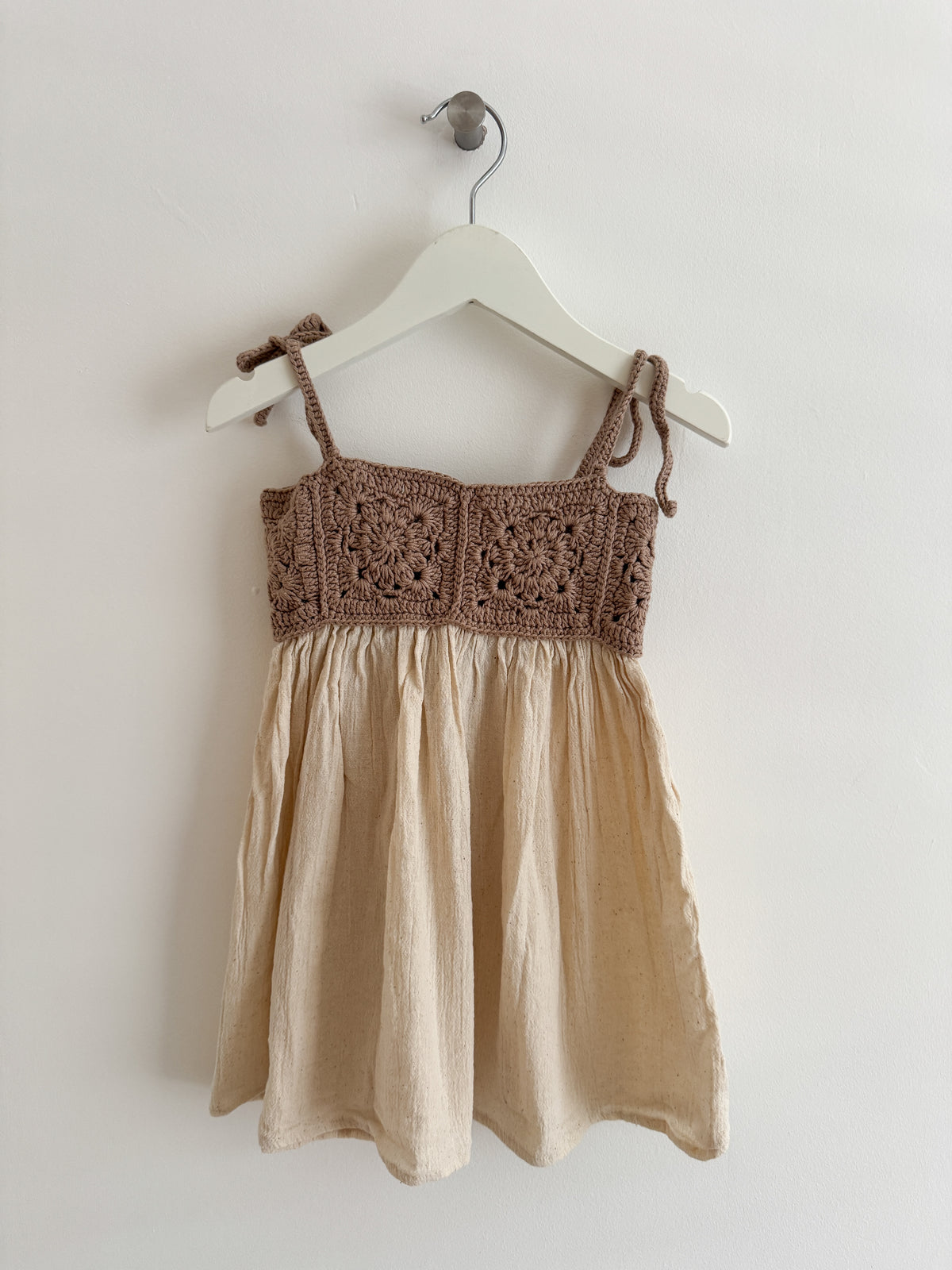 PRELOVED CROCHET DRESS 1-2 YEARS