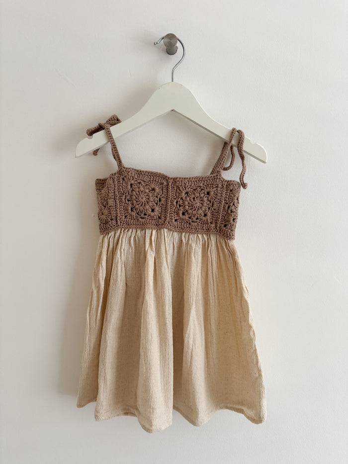 PRELOVED CROCHET DRESS 1-2 YEARS
