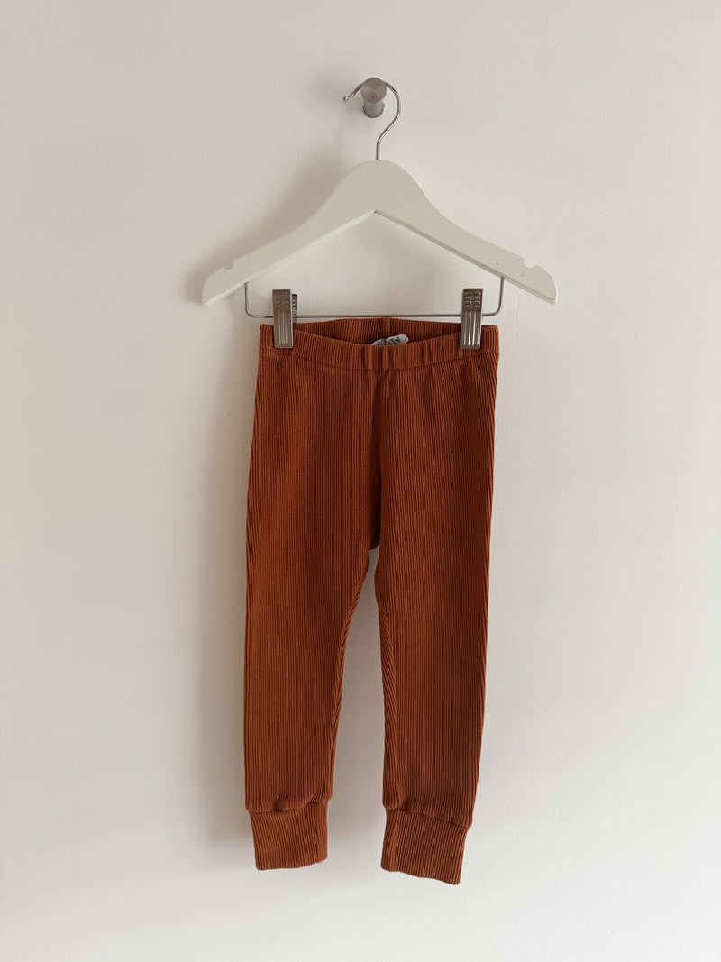PRELOVED RUST LEGGINGS 18-24 MONTHS