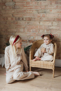 PERSONALISED PYJAMAS - OATMEAL