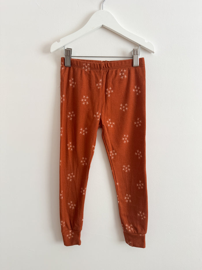 PRELOVED AUBURN FLORAL LEGGINGS 4-5 YEARS
