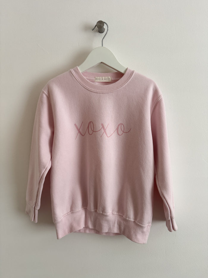 PRELOVED XOXO SWEATSHIRT 4-5 YEARS