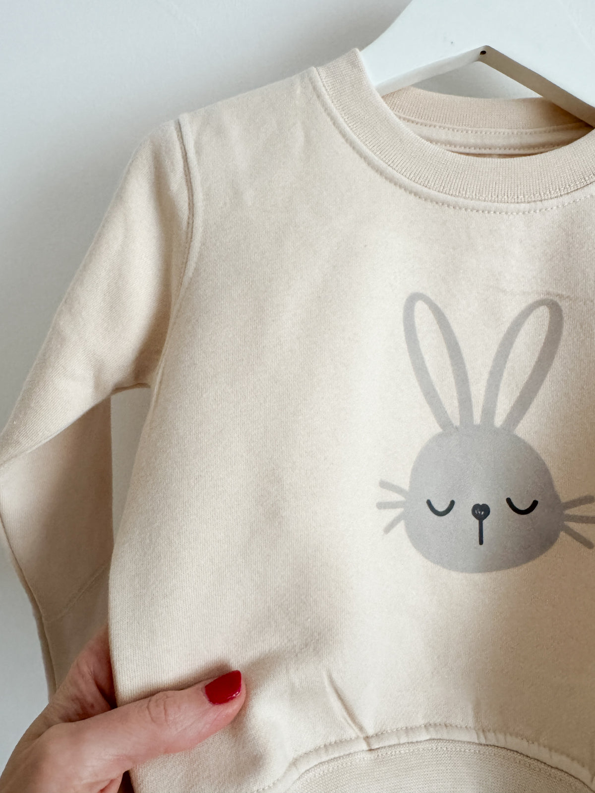 SECONDS BUNNY SWEATSHIRT 6-12 MONTHS