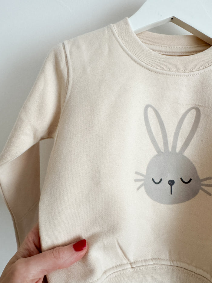 SECONDS BUNNY SWEATSHIRT 6-12 MONTHS