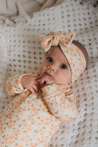 ZINNIA KNOTTED GOWN