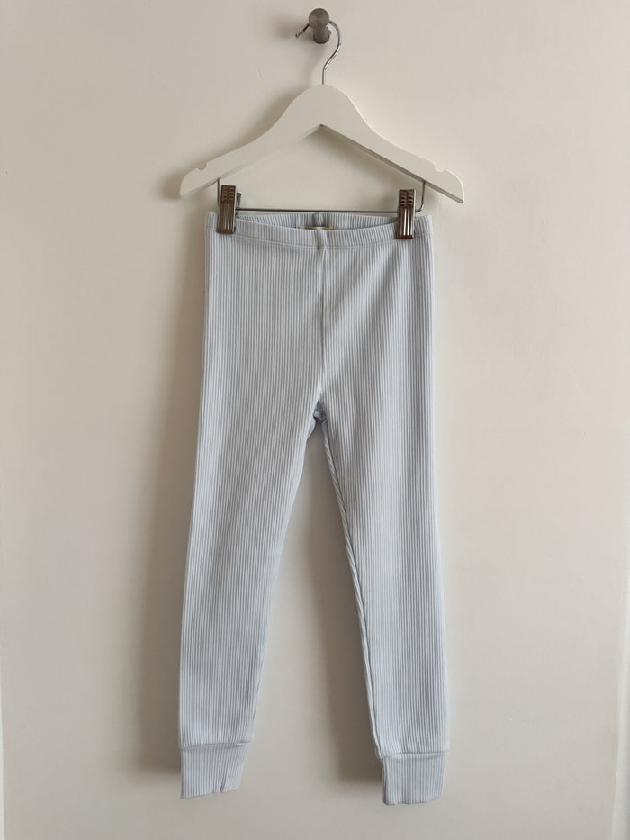 PRELOVED BABY BLUE LEGGINGS 5-6 YEARS