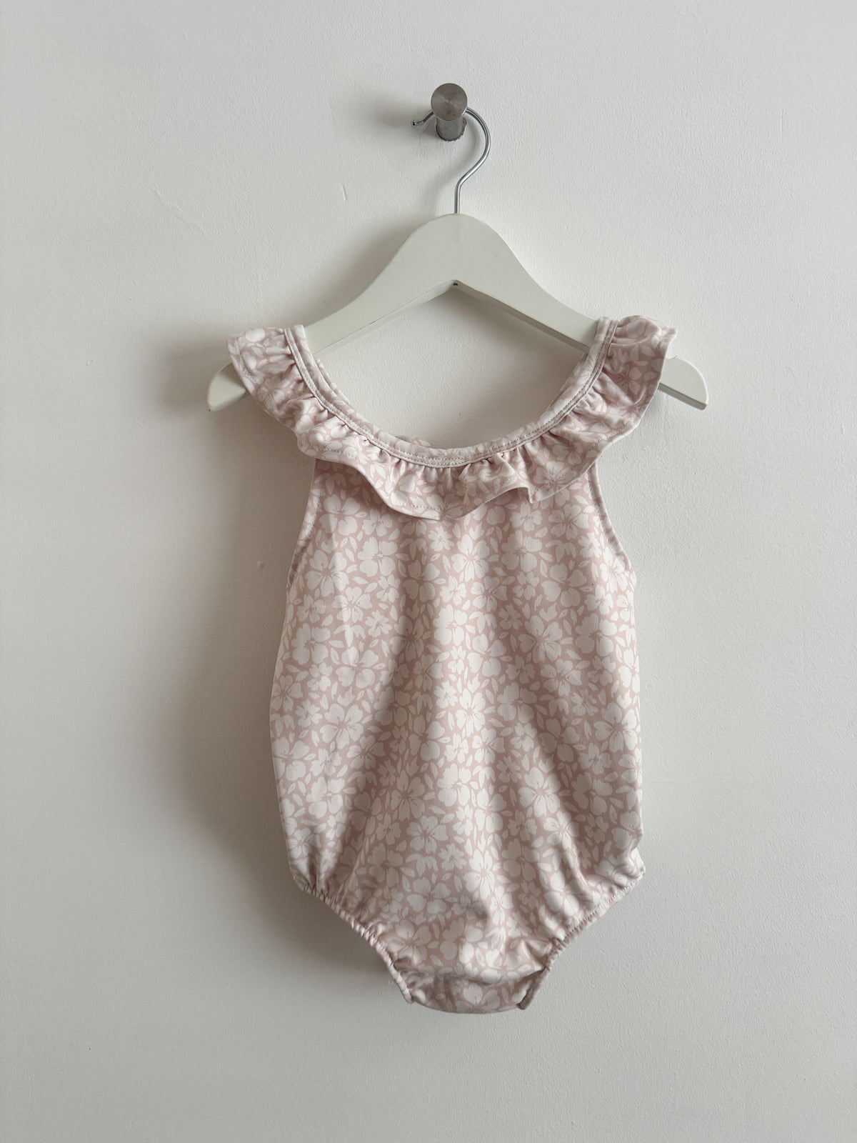 PRELOVED FLORAL SWIMSUIT 2-4 YEARS