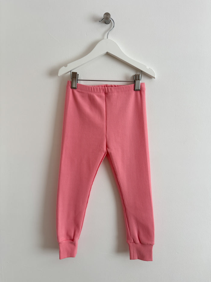 PRELOVED CANDY PINK LEGGINGS 3-4 YEARS