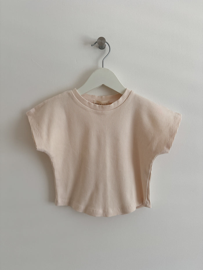 PRELOVED OATMEAL FRANKIE TEE 1-3 YEARS