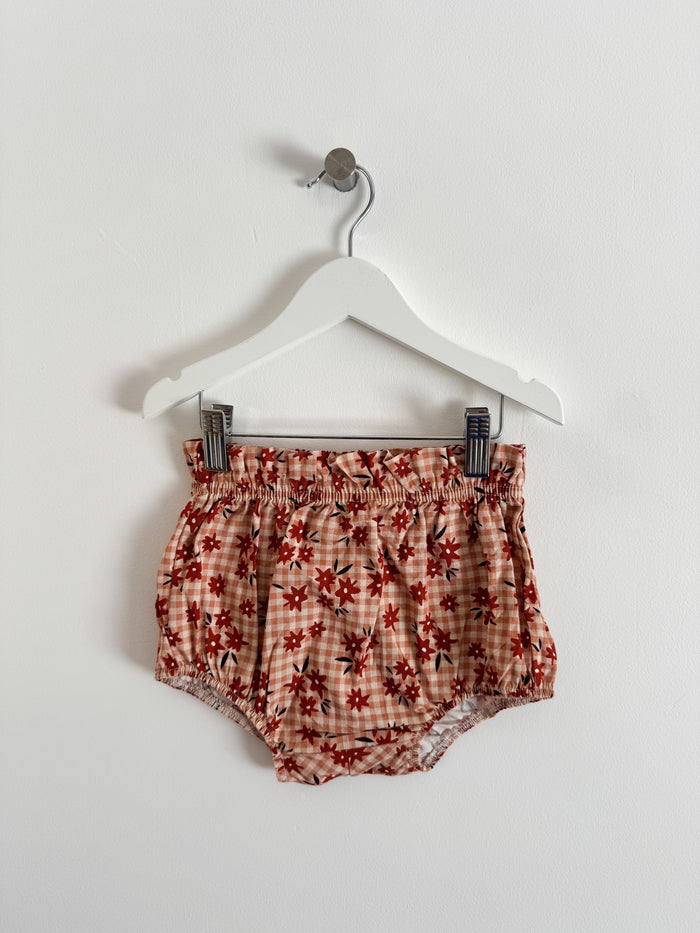 PRELOVED AUBURN GINGHAM BLOOMERS - 2-3 YEARS