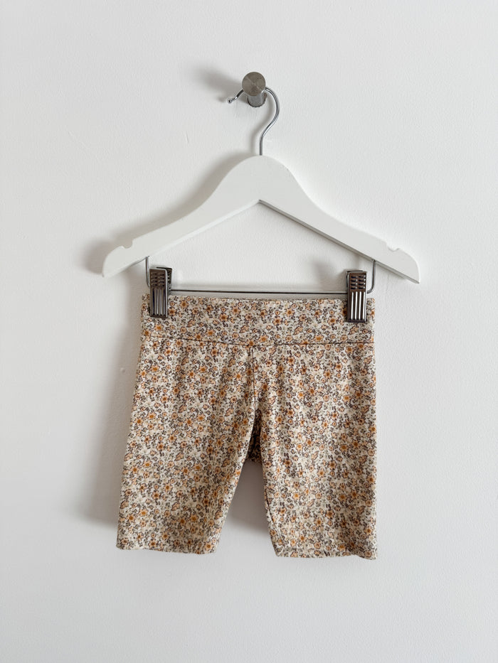 PRELOVED SUMMER MEADOW CYCLING SHORTS - 2-3 YEARS