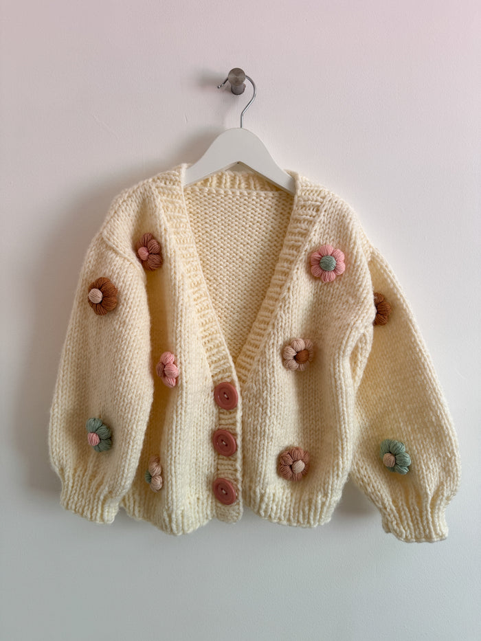PRELOVED DAISY CARDIGAN 5-6 YEARS