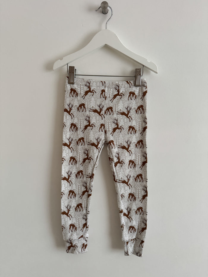 PRELOVED REINDEER LEGGINGS 3-4 YEARS
