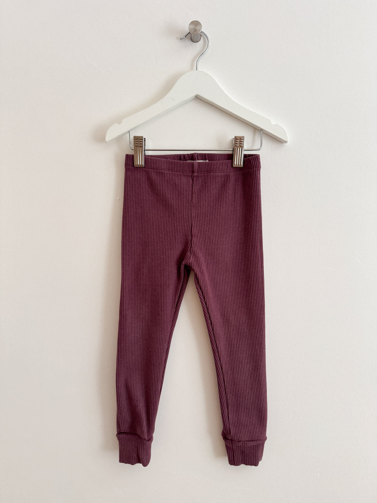 PRELOVED PLUM LEGGINGS 3-4 YEARS