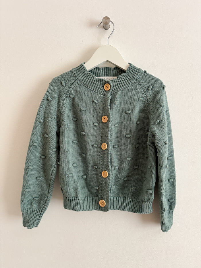 PRELOVED TEAL POPCORN 3-4 YEARS