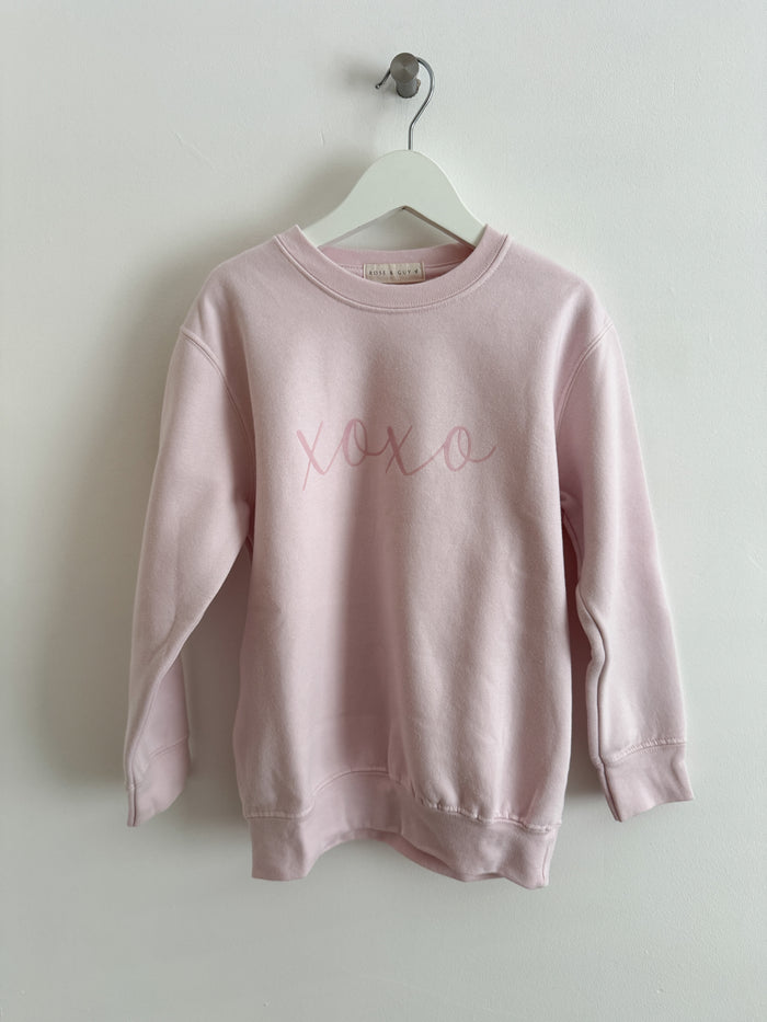 PRELOVED XOXO SWEATSHIRT 5-6 YEARS