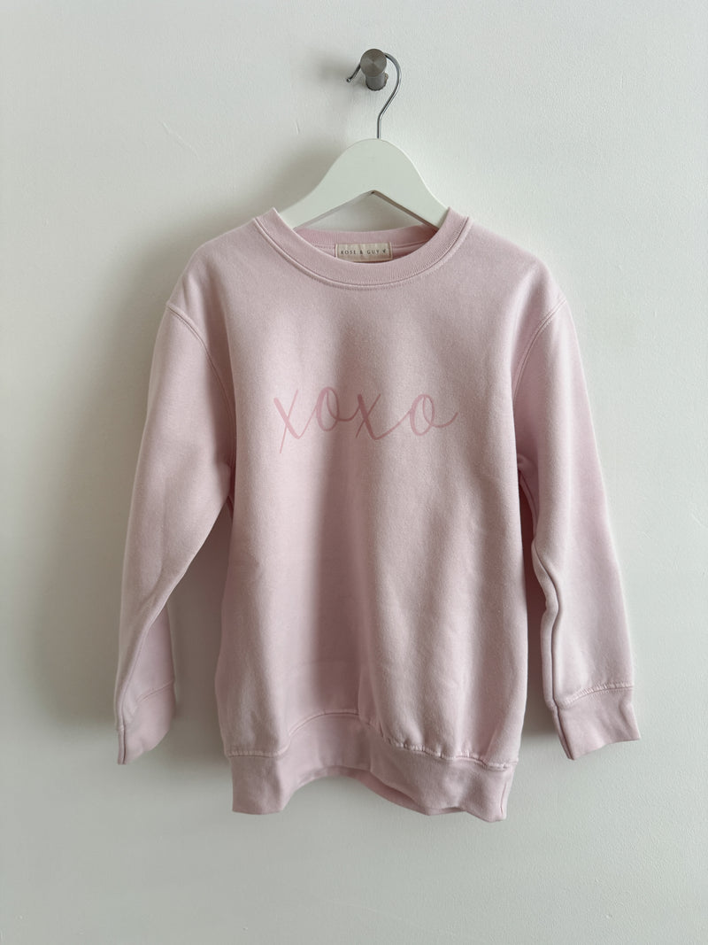 PRELOVED XOXO SWEATSHIRT 5-6 YEARS