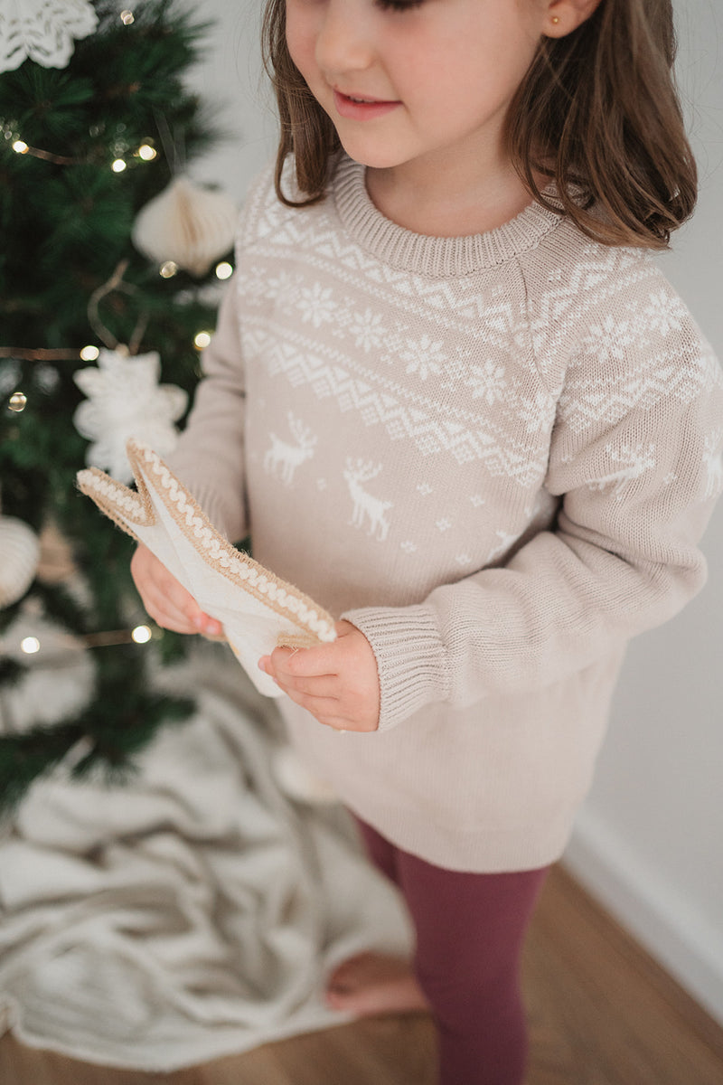 FAIRISLE KNITTED JUMPER - KIDS