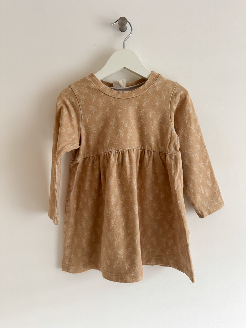 PRELOVED LEAF DRESS 2-3 YEARS