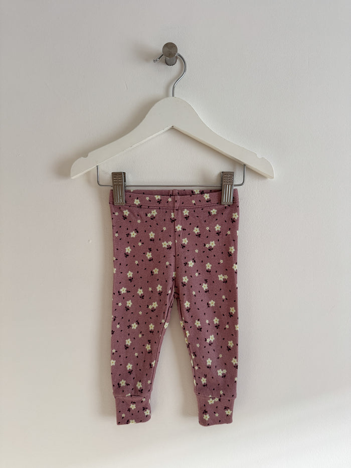 PRELOVED MULBERRY FLORAL LEGGINGS 6-12M MONTHS