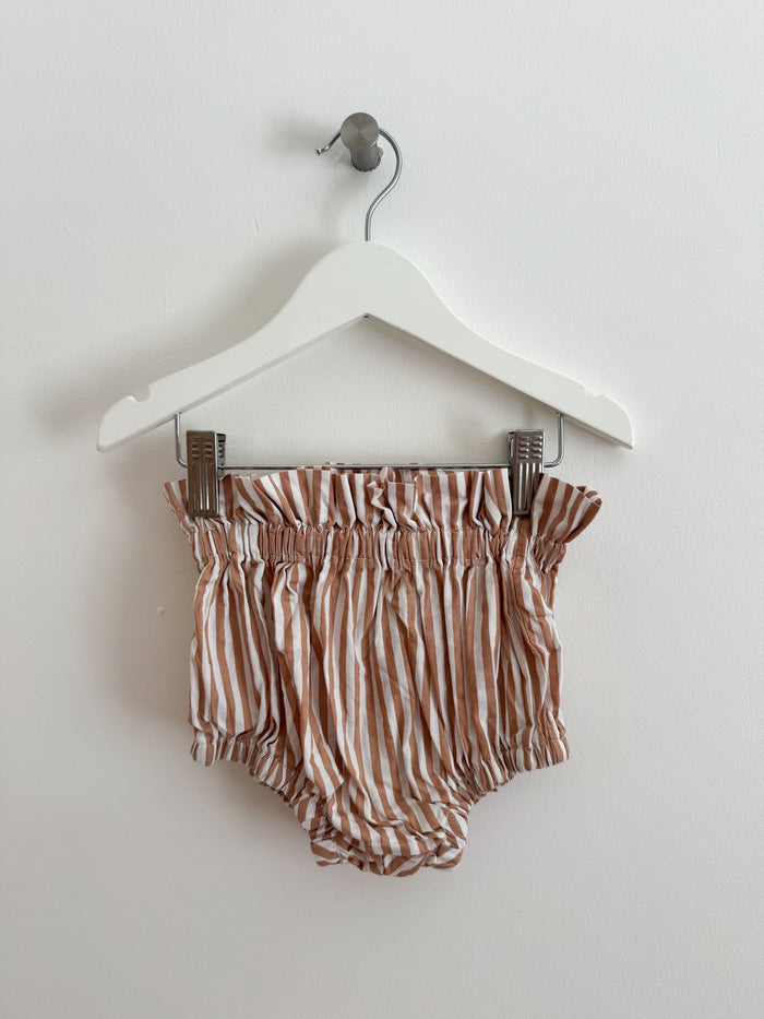 PRELOVED STRIPED BLOOMERS 6-12 MONTHS