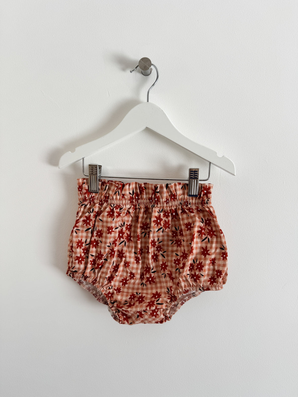 SECONDS AUBURN GINGHAM BLOOMERS 3-4 YEARS