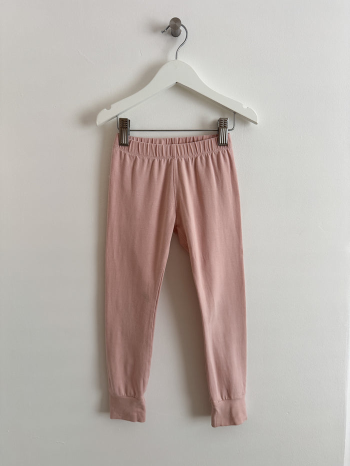 PRELOVED BABY PINK LEGGINGS 4-5 YEARS