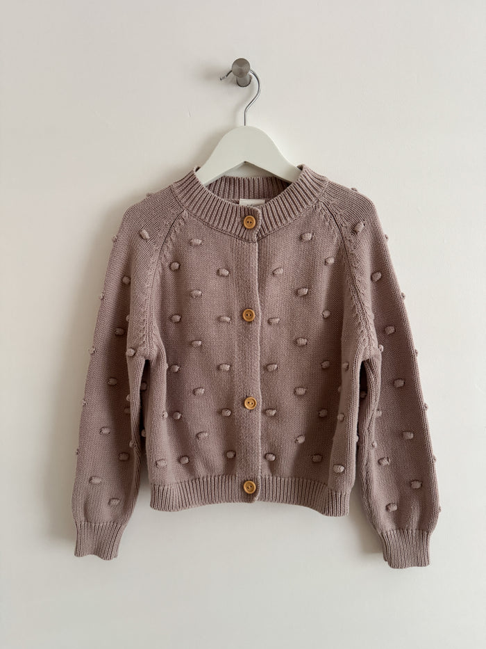 PRELOVED MAEVE POPCORN CARDIGAN 4-5 YEARS