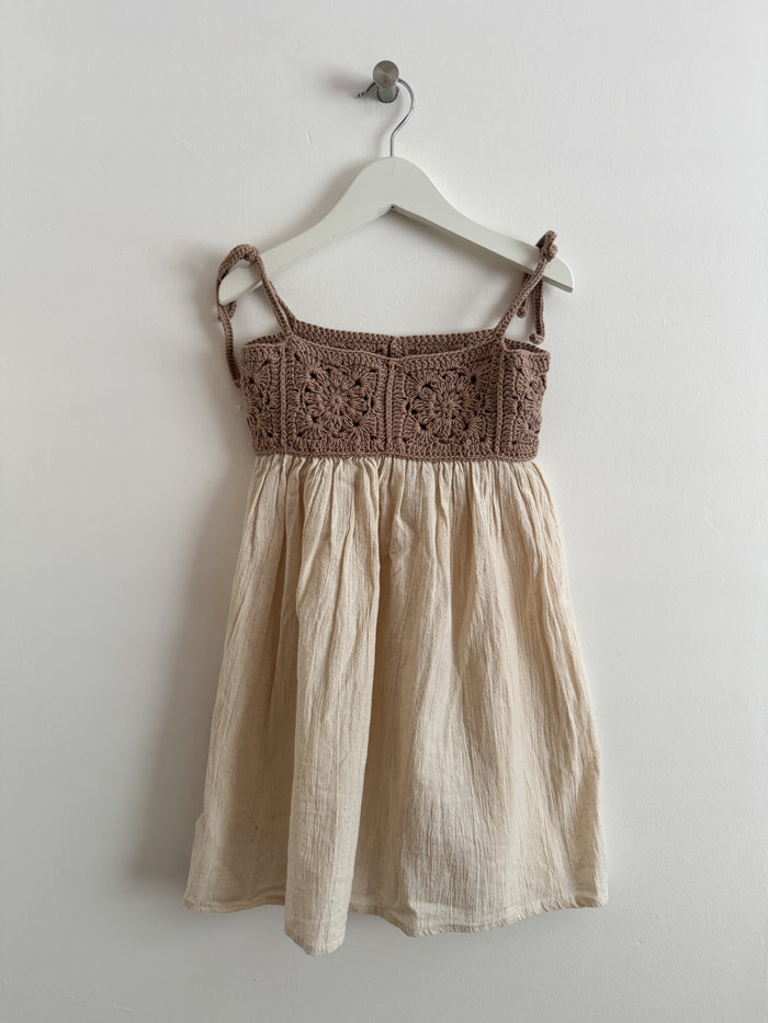 PRELOVED CROCHET DRESS 4-5 YEARS