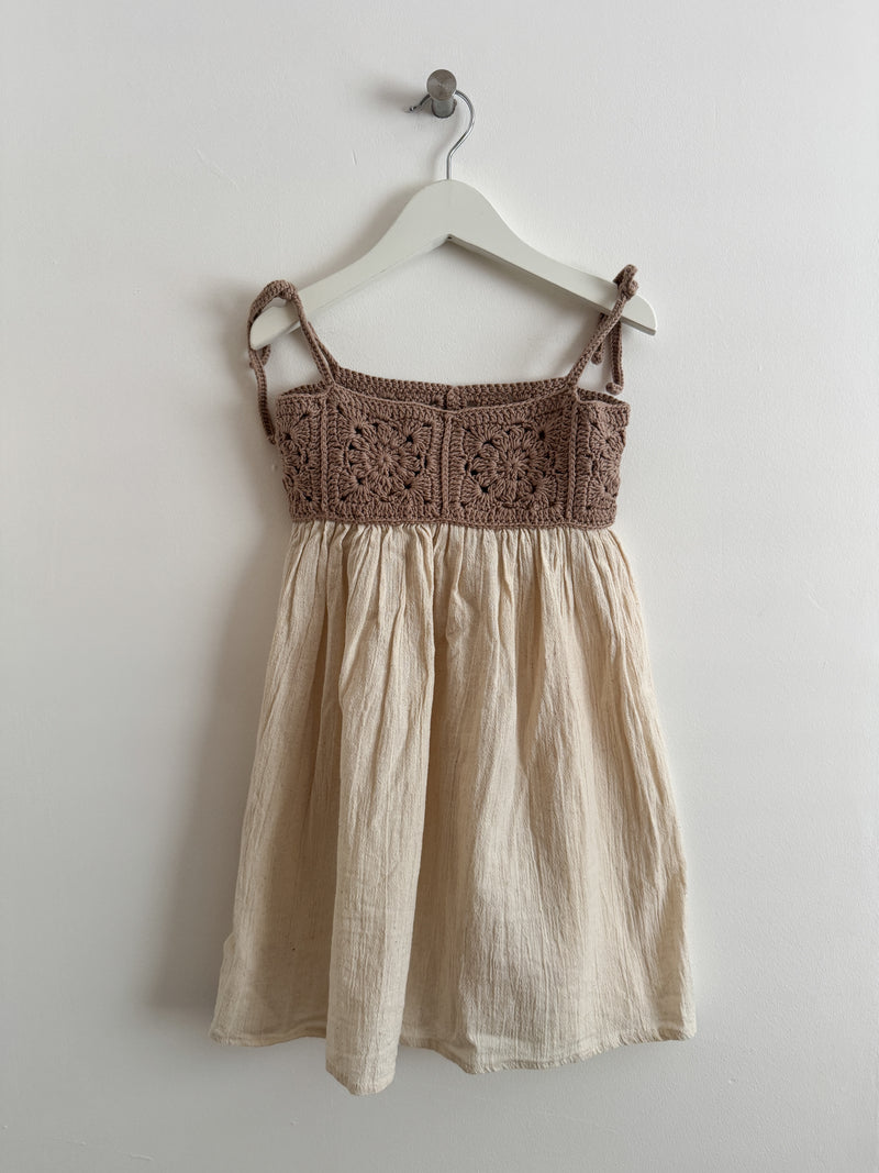 PRELOVED CROCHET DRESS 4-5 YEARS