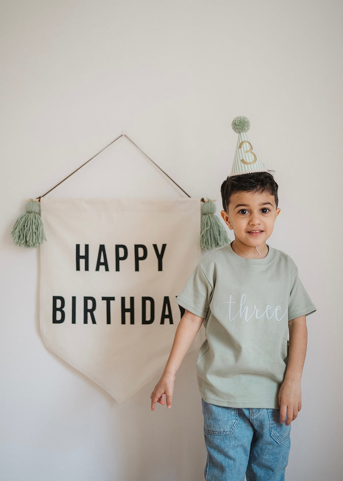 SAGE MILESTONE BIRTHDAY T-SHIRT
