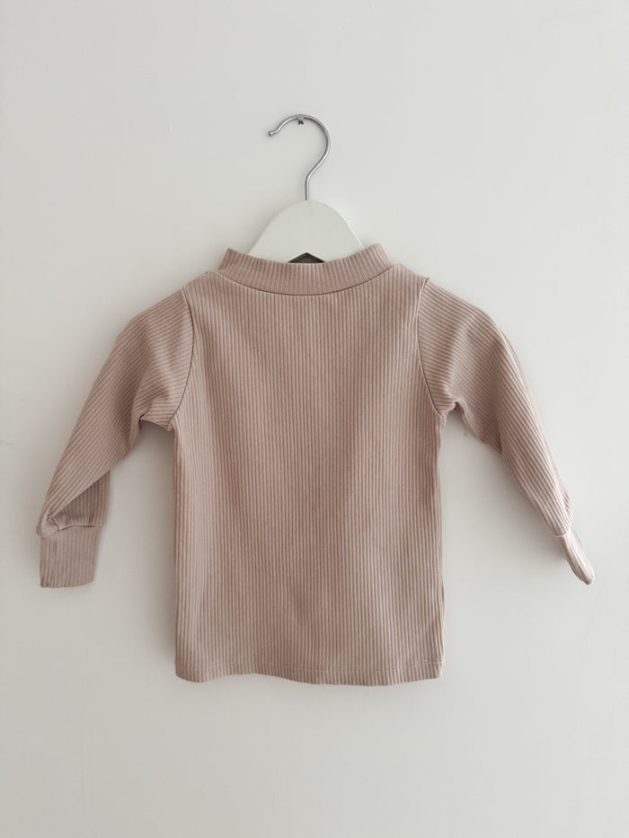 PRELOVED OATMEAL TURTLENECK 1-2 YEARS