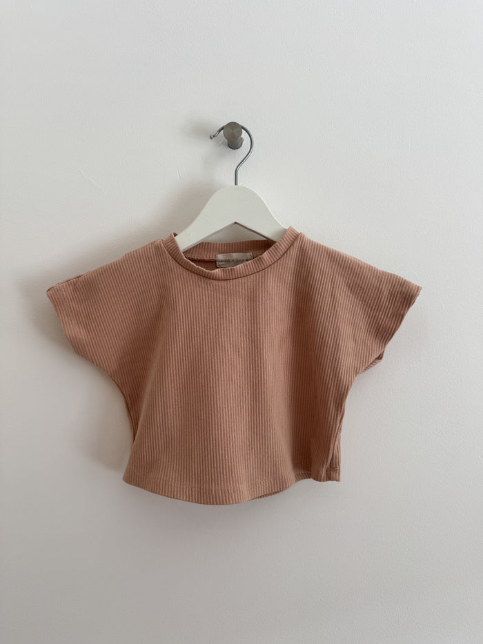 PRELOVED CLAY FRANKIE TEE 6-12 MONTHS