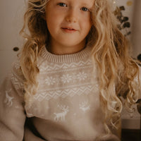 FAIRISLE KNITTED JUMPER - KIDS