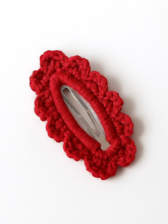 CRIMSON SCALLOP CLIP